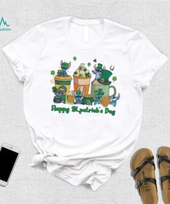 Happy St. Patrick’s Day Stitch coffee shirt