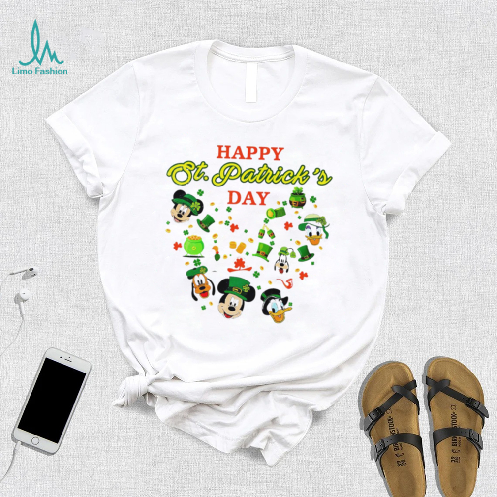Happy St. Patrick’s day Mickey Mouse characters shamrocks shirt Happy St. Patrick’s day Mickey Mouse characters shamrocks shirt