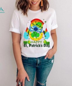 Happy St. Patrick’s day Stitch rainbow shamrocks shirt