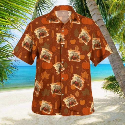 Happy Thanksgiving Turkey Hawaiian Shirt