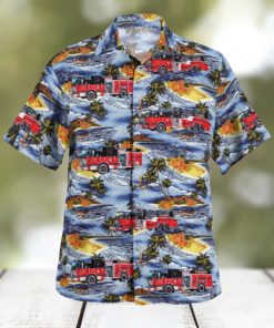 Harlingen Texas Harlingen Fire Department Hawaiian Shirt