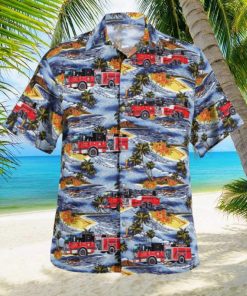 Harlingen Texas Harlingen Fire Department Hawaiian Shirt