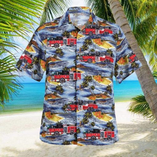 Harlingen Texas Harlingen Fire Department Hawaiian Shirt