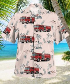 Harpers Ferry West Virginia Bakerton Fire Department Engine Tanker 7 Hawaiian Shirt