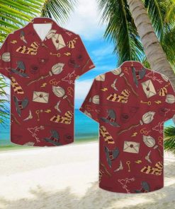 Harry Potter Hogwarts Hawaiian Shirt Unique Gift