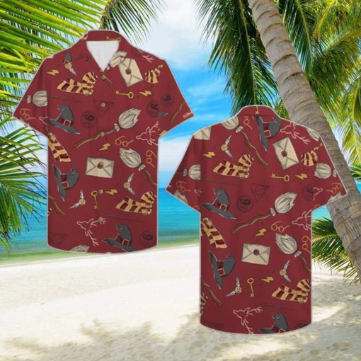 Harry Potter Hogwarts Hawaiian Shirt Unique Gift