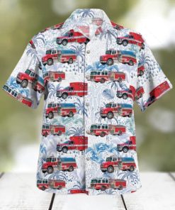 Hatfield Massachusetts Hatfield Fire Department Hawaiian Shirt