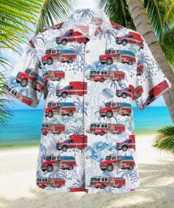 Hatfield Massachusetts Hatfield Fire Department Hawaiian Shirt