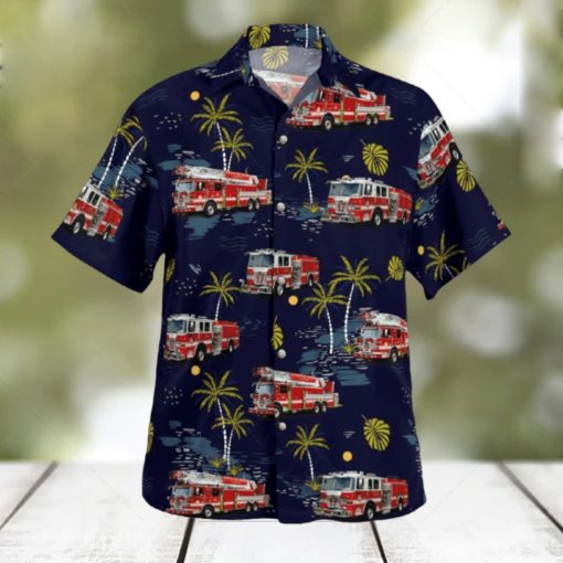 Hatfield Pennsylvania Hatfield Volunteer Fire Company Hawaiian Shirt