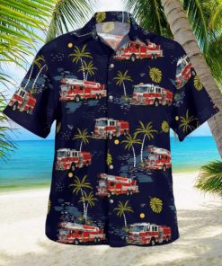 Hatfield Pennsylvania Hatfield Volunteer Fire Company Hawaiian Shirt