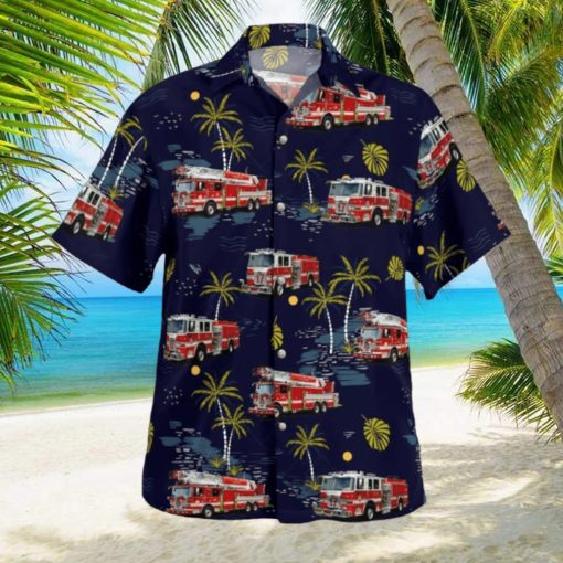 Hatfield Pennsylvania Hatfield Volunteer Fire Company Hawaiian Shirt