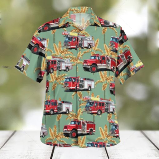 Hatteras North Carolina Hatteras Volunteer Fire Department Hawaiian Shirt