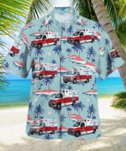 Hatzalah Volunteer Ambulance Lower Manhattan New York City Hawaiian Shirt