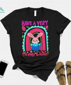 Have a very happy easter bunny shirt