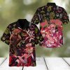 Trucker 3D Printed Hawaiian Shirt Gift Ideas For Summer Flower In White Backround