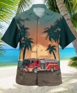 Heath Ohio Heath Fire Department Hawaiian Shirt