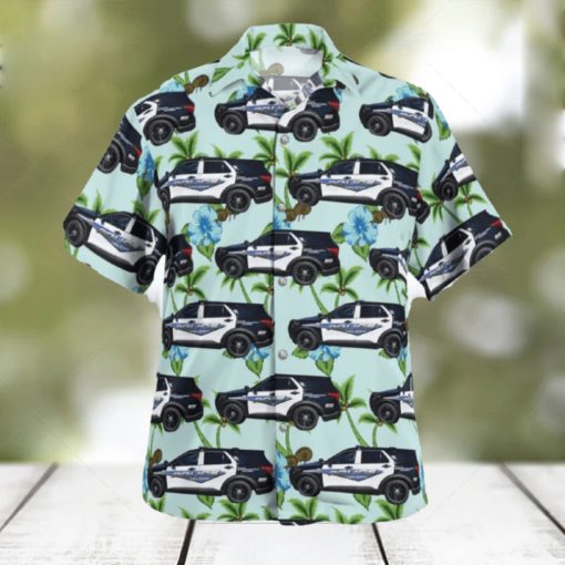 Helena Montana Police Department Hawaiian Shirt