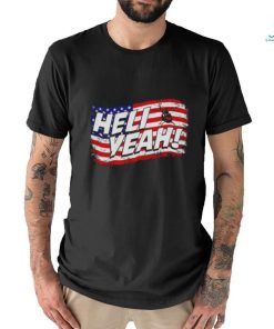 Heli yeah USA flag shirt