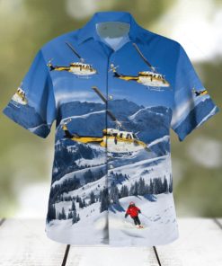 Heliski Hawaiian Shirt Stylish For Summer