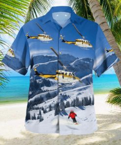 Heliski Hawaiian Shirt Stylish For Summer