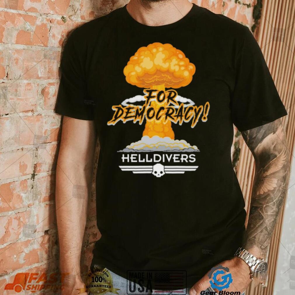 Helldivers for Democracy Bomb shirt Helldivers for Democracy Bomb shirt