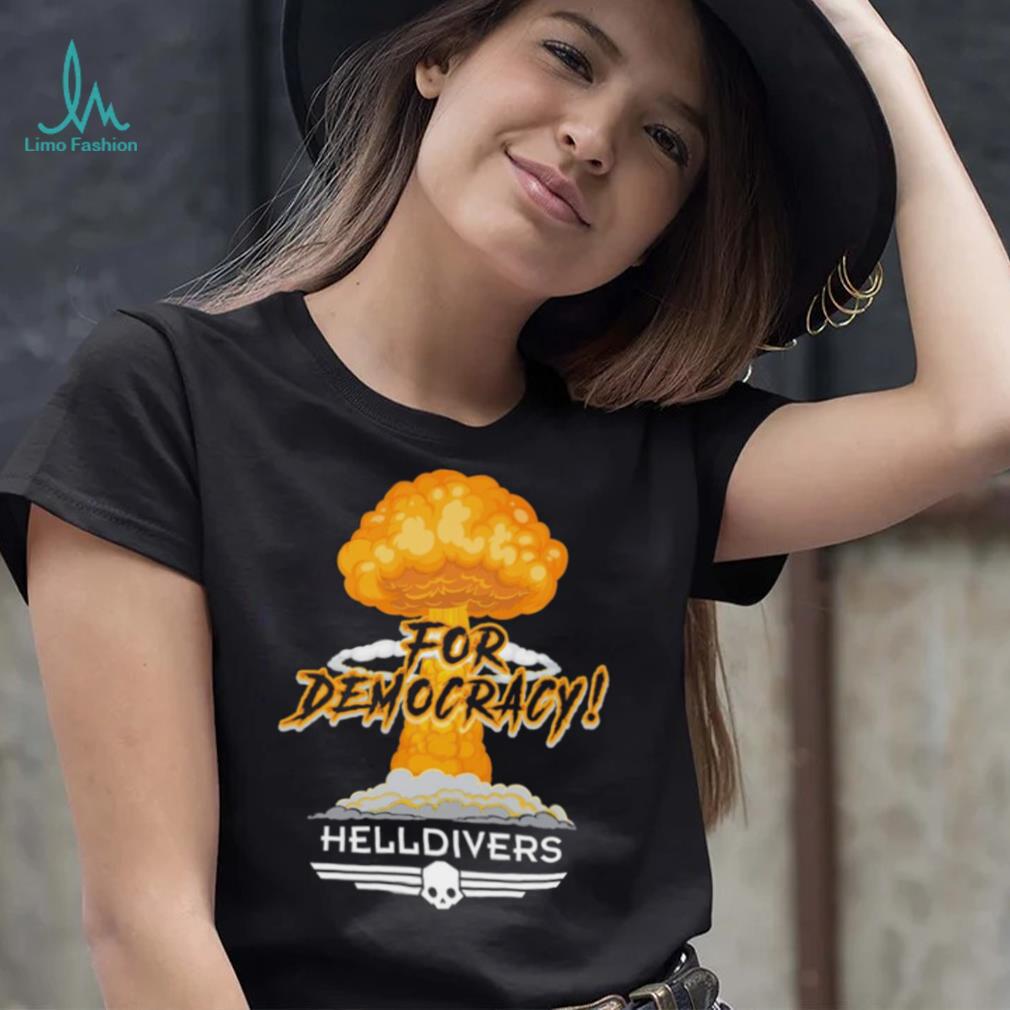 Helldivers for Democracy Bomb shirt Helldivers for Democracy Bomb shirt
