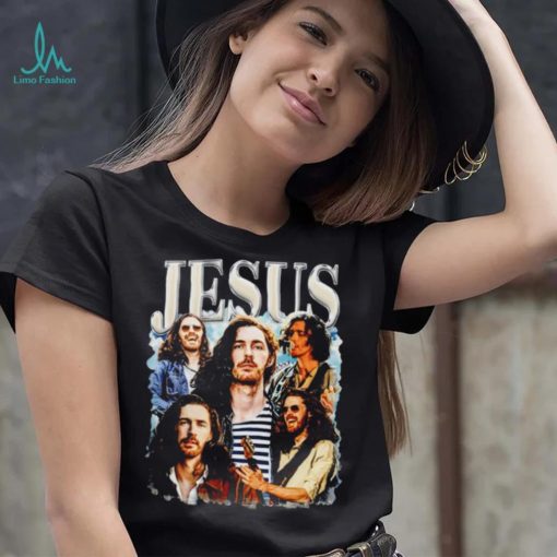 Hevallettre Hozier Jesus graphic shirt