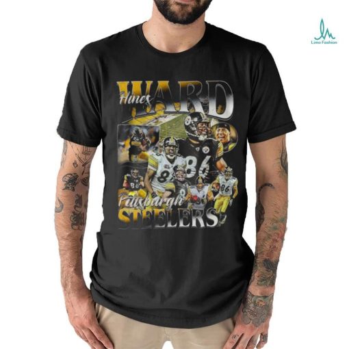 Hines Ward 90s Graphic Vintage Tee Football shirt