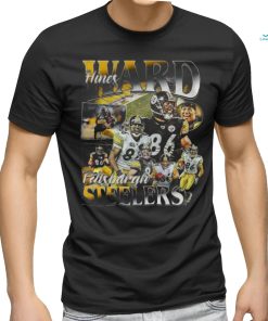 Hines Ward 90s Graphic Vintage Tee Football shirt
