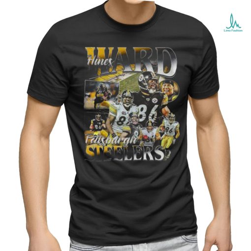 Hines Ward 90s Graphic Vintage Tee Football shirt