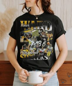 Hines Ward 90s Graphic Vintage Tee Football shirt