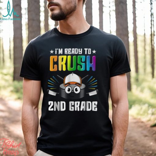Hockey 2nd Grade Back To School Boys Kids Girls Teacher T Shirt