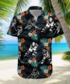 Hockey Aloha Hawaiian Shirt For Hockey Lover