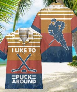 Hockey Hawaiian Shirt For Hockey Lover