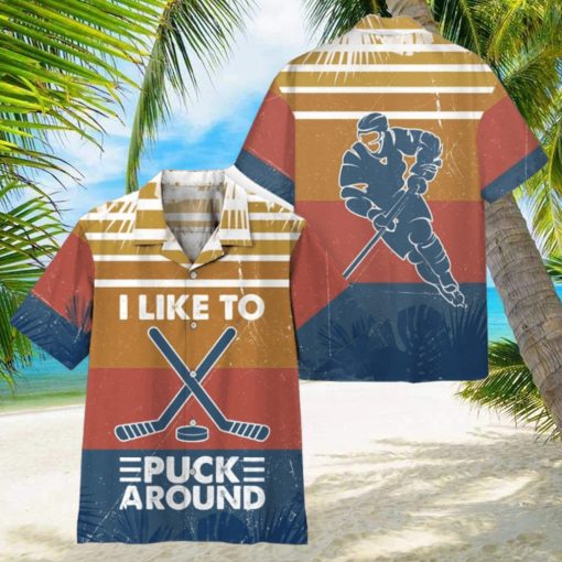 Hockey Hawaiian Shirt For Hockey Lover