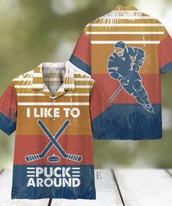 Hockey Hawaiian Shirt For Hockey Lover