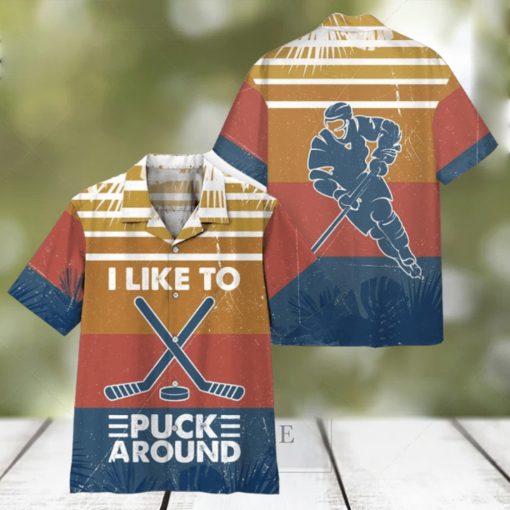 Hockey Hawaiian Shirt For Hockey Lover