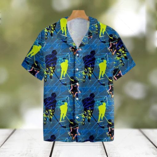 Hockey Hawaiian Shirt For Men Women