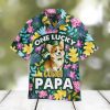 barn lucky shamrock leprechaun st patrick day hawaiian shirt
