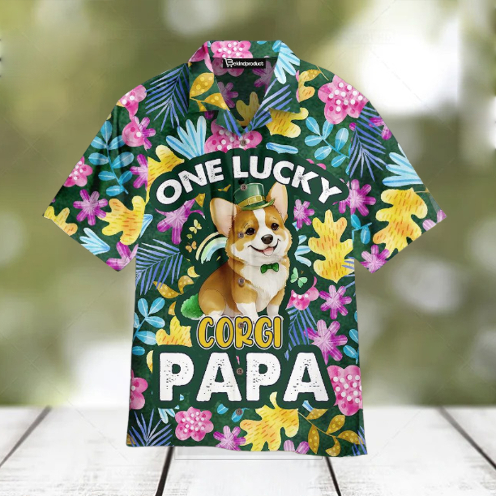 Holiday St. Patrick day Hawaiian Shirt Floral Holiday St. Patrick day Hawaiian Shirt Floral