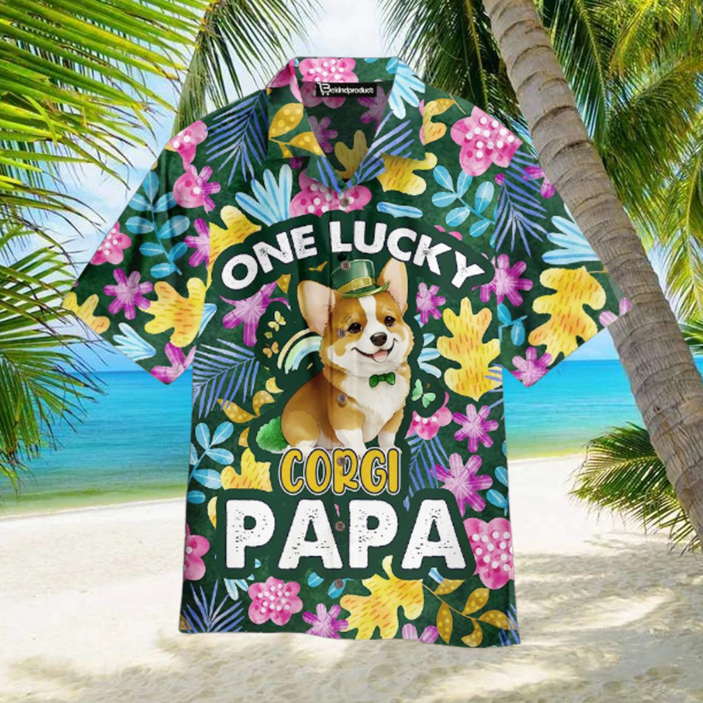 Holiday St. Patrick day Hawaiian Shirt Floral Holiday St. Patrick day Hawaiian Shirt Floral