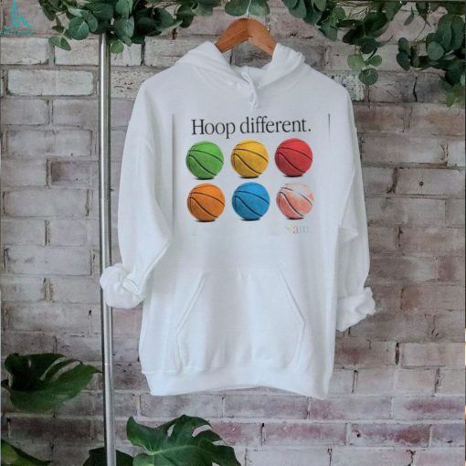 Hoop different slam basketball shirt