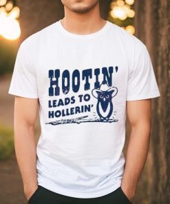 Hootin Leads To Hollerin Meme owl shirt, hoodie, sweater, long sleeve and tank top Hootin Leads To Hollerin Meme owl shirt