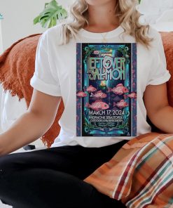 HopMonk Sebastopol Leftover Salmon March 17 2024 Sebastopol CA Poster t shirt