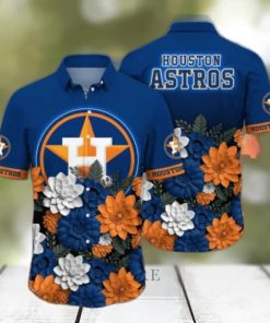 Houston Astros MLB Flower Hawaii Shirt And Tshirt For Fans