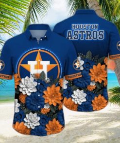 Houston Astros MLB Flower Hawaii Shirt And Tshirt For Fans
