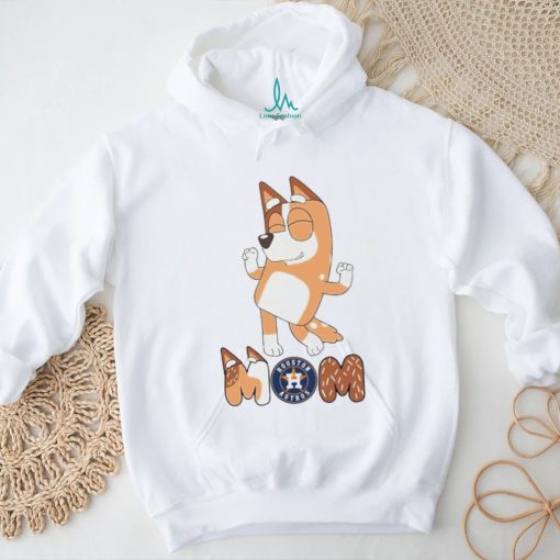 Houston Astros Smiling Dancing Bluey Mom shirt