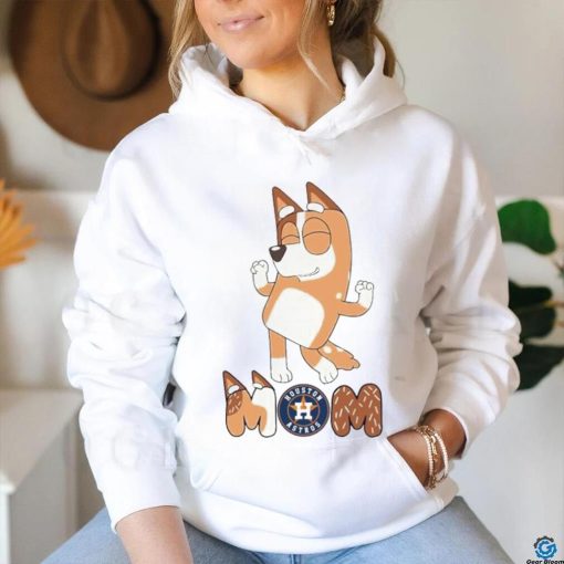 Houston Astros Smiling Dancing Bluey Mom shirt