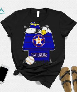 Houston Astros Snoopy And Woodstock The Peanuts Baseball shirt