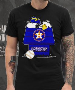 Houston Astros Snoopy And Woodstock The Peanuts Baseball shirt